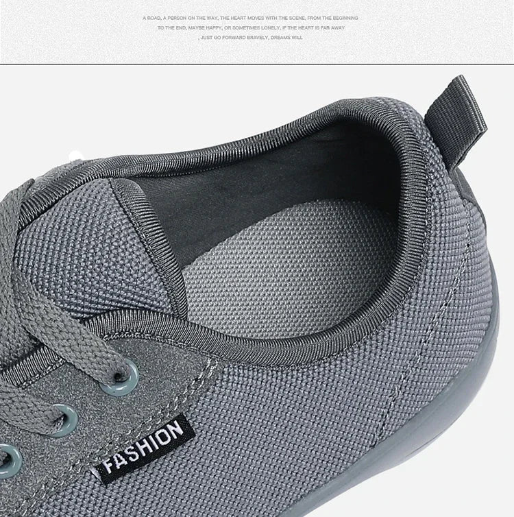 Men's Barefoot Shoes with Wide Toe Breathable Minimalist Sneakers for Fitness Cross Training Casual Wear and Large Size Comfort