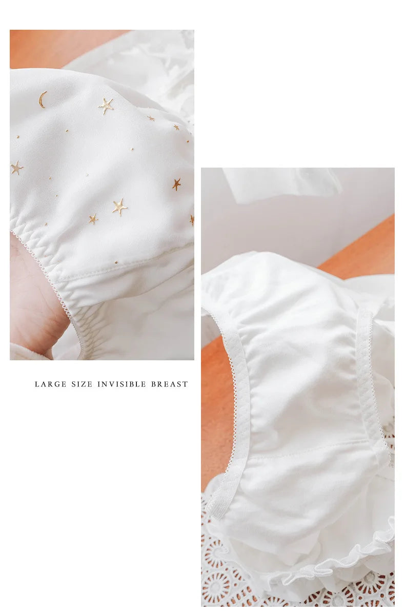 Men's Lace Sexy Underwear  Panties with Bow Tie Unisex Universal Comfortable Polyester Fiber Undergarments for Youth
