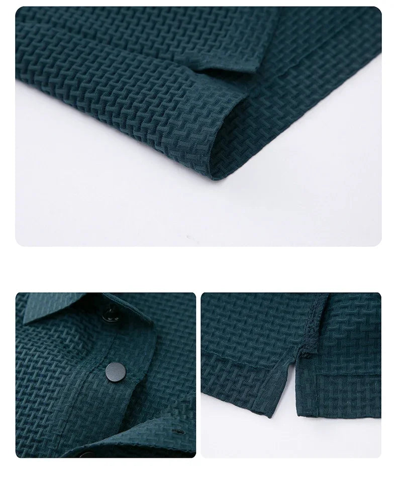 New men's short-sleeved polo shirt - fashionable, breathable and comfortable, suitable for summer wear