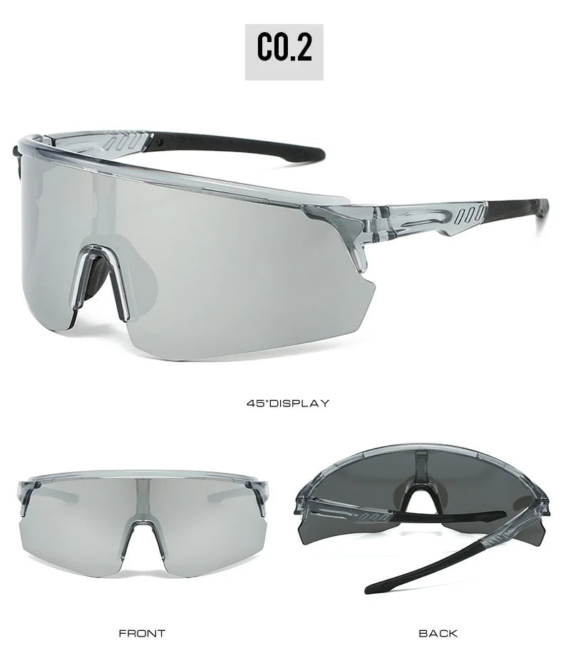 Sunglasses for Men Sport Cycling Glasses Bike Mountain Bicycle Hiking Camping Golf UV400 Protection Glasses Women Baseball