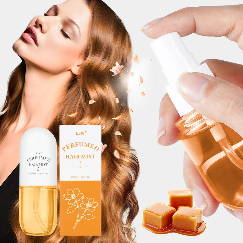 Hair Repair Perfume Hair Care Essential Oil: Deep Cleansing, Deep Care Hair Perfume Long-lasting Natural Fragrance Hair Spray.