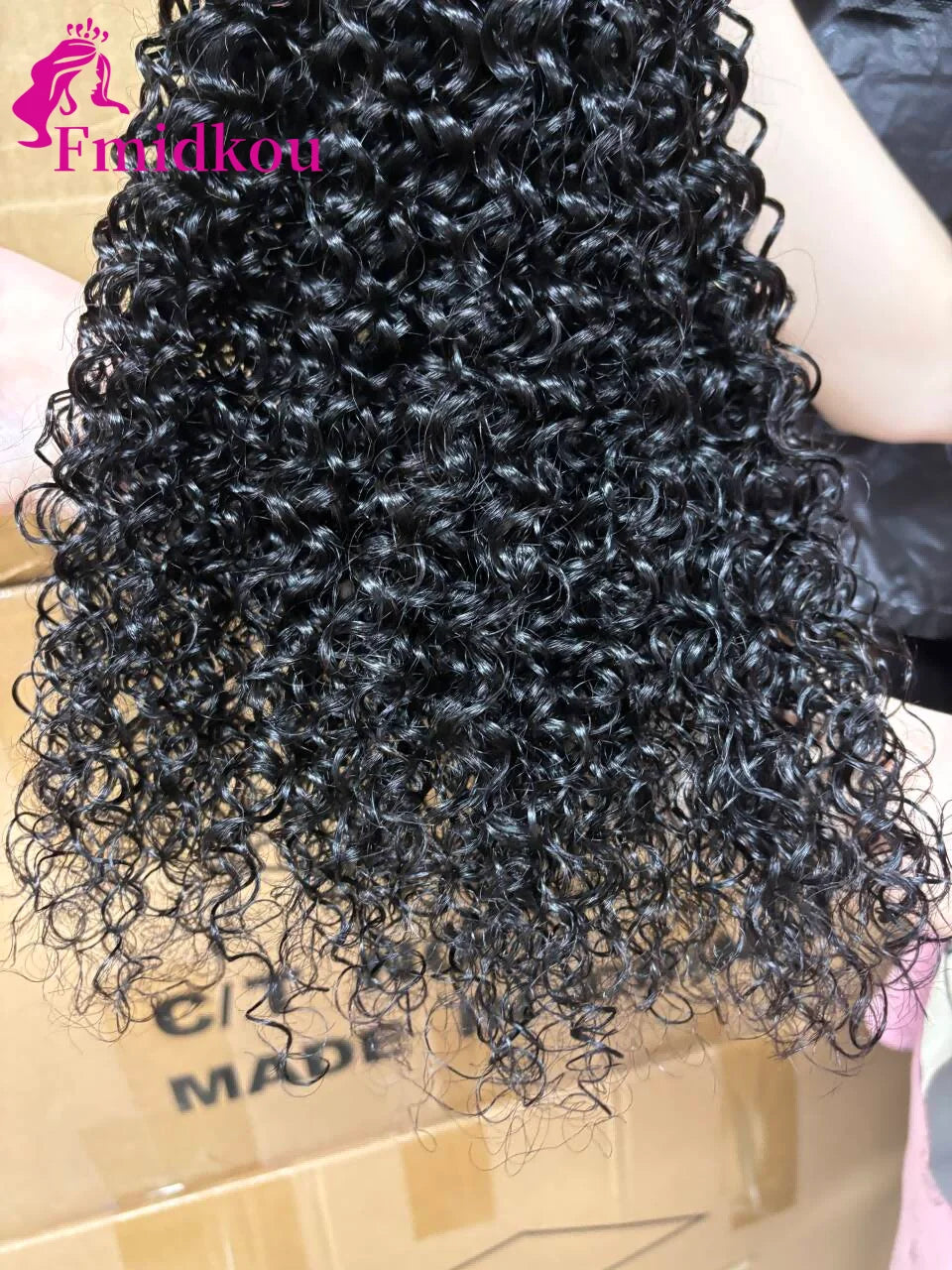 24 24 24 Burmese Curly Human Hair Bundles 12A Indian Unprocessed Raw Human Hair Bundles kinky Curly Hair Bundles Real Human Hair