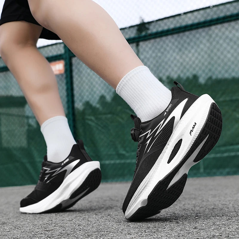 Running Shoes for Men Support Anti Torsion Breathable Lightweight Jogging Sneakers Comfortable Marathon Walking Running Footwear
