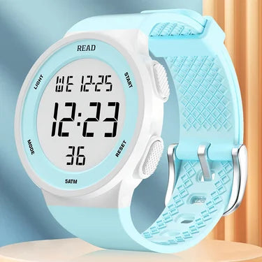 Watches for Women, Fashion Watch With High-Resolution LED Definition Display, Waterproof Multi-Function Electronic Digital Watch