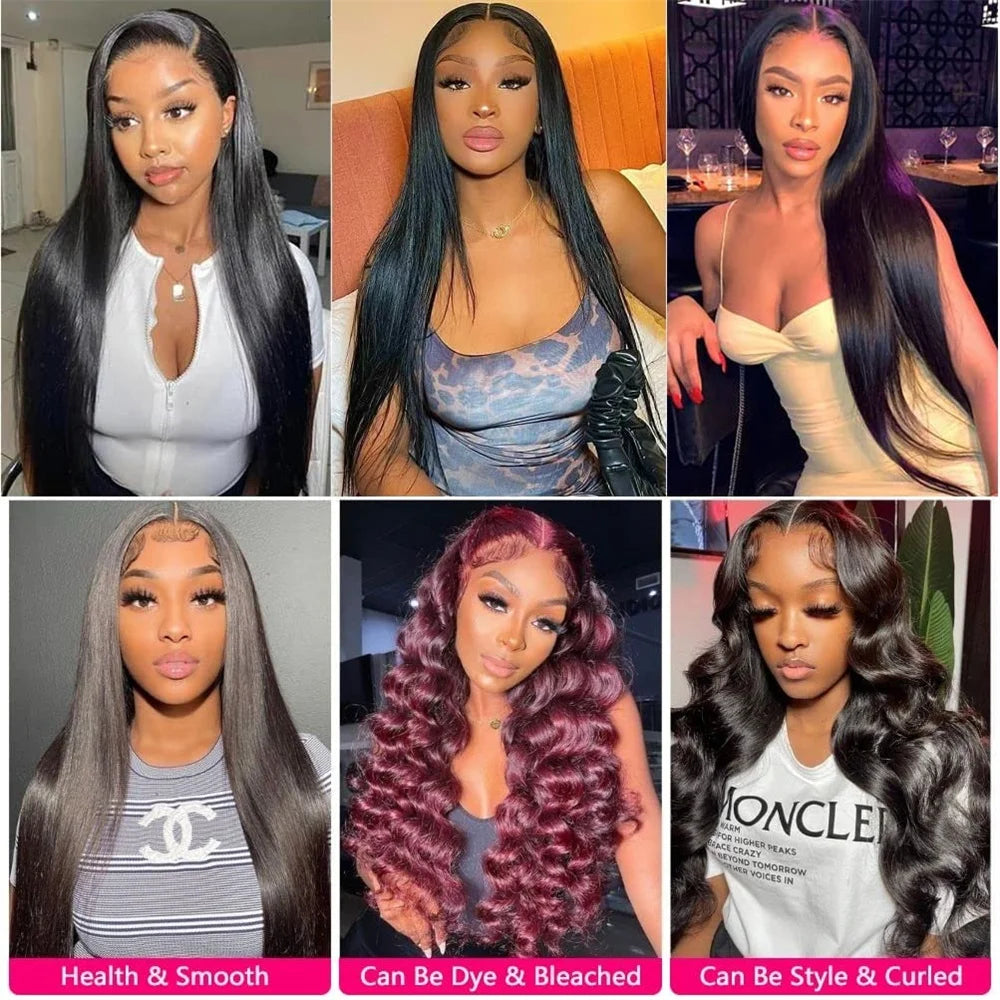 8-32 Inch Bone Straight Human Hair Weave Bundles 12A Brazilian Natural Color Remy Human Hair Extension 1/3/4 Bundles Weft