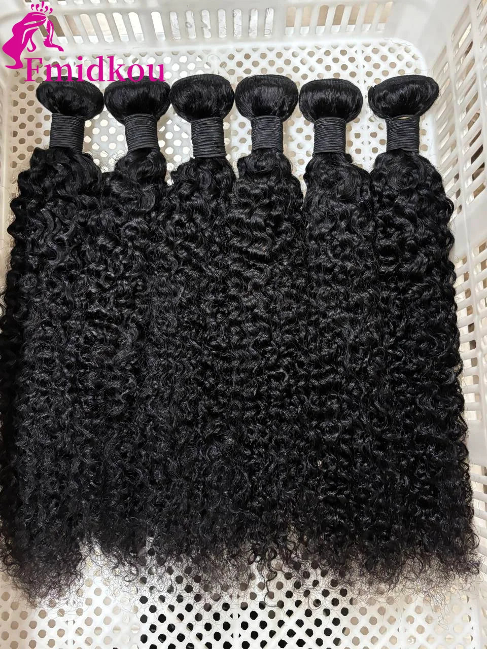 24 24 24 Burmese Curly Human Hair Bundles 12A Indian Unprocessed Raw Human Hair Bundles kinky Curly Hair Bundles Real Human Hair