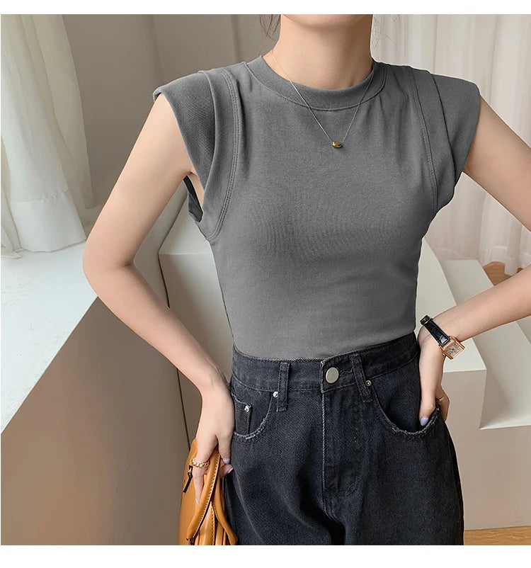 Summer Women T Shirt Girls T-Shirt Woman Clothes Tops Cotton Slim Tshirt Female Long Sleeve Crop Top Spring Tee Sexy Canale Y2k