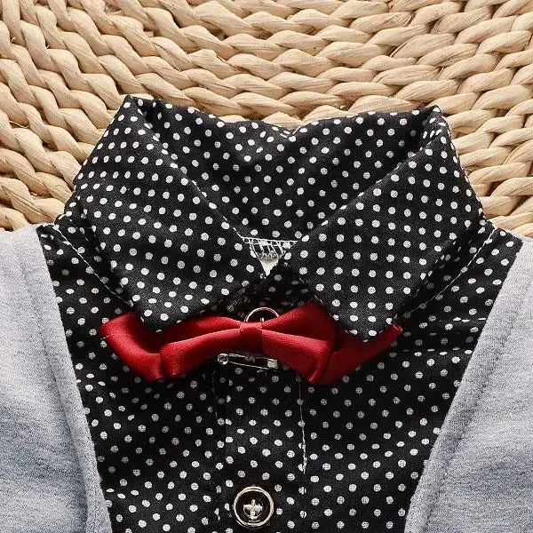 Fashion Boys Gentleman Suits for Wedding Kids Birthday Gift Party Child Clothing Sets Blazer +Pant 2pcs School uniform Clothes