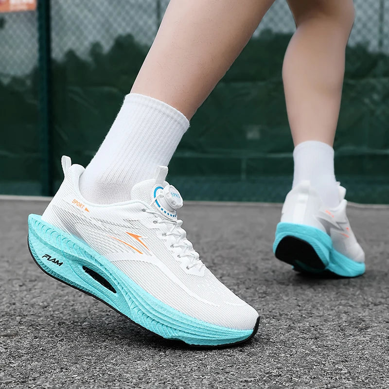 Running Shoes for Men Support Anti Torsion Breathable Lightweight Jogging Sneakers Comfortable Marathon Walking Running Footwear