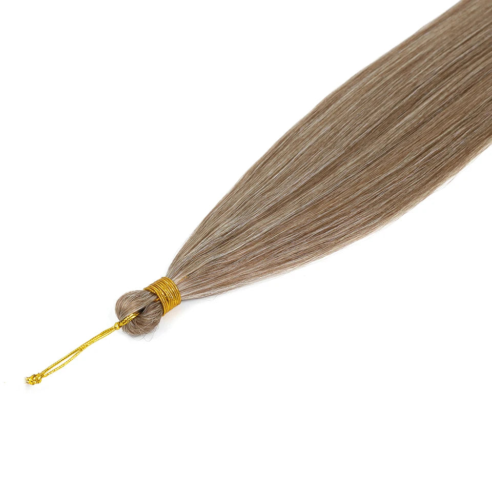 Synthetic Bone Straight Crochet Hair Extensions 30 Inch Hook Braids Ariel Straight Hair Weaving 1-3Pcs Purple Fake Hair Bundles