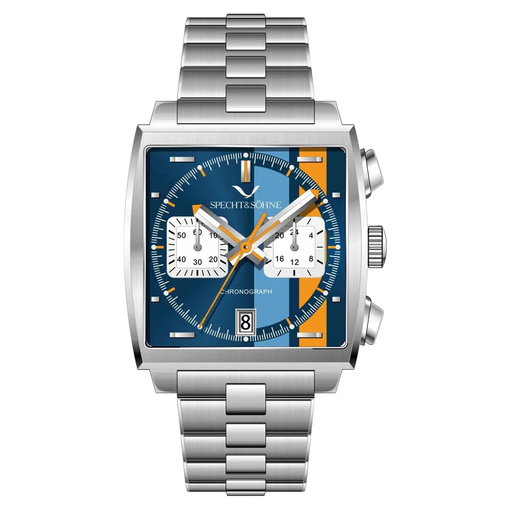 Watches Men 2025 New Hot Watches Luxury Men Quartz Wrist Watch Japan VK64 Chronograph Trendy Sport Waterproof Men's Watch