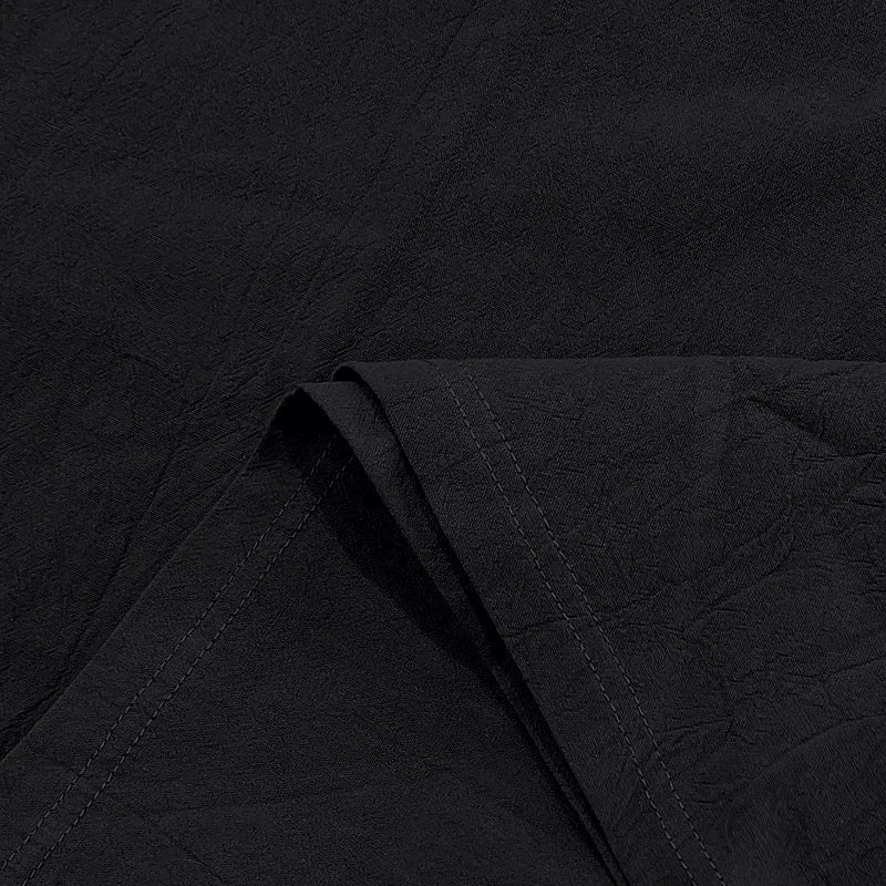 High-Quality Cotton Linen Short-Sleeved POLO Shirt Men Casual Loose Comfortable Shirt summer tees Button turn-down collar tops