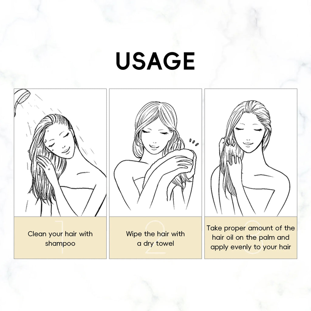 LAIKOU Morocco Hair Essential Argan Essence Oil Moisturizer Brightening Smooth Nourishing Repair Dry Damaged Hair 60ml