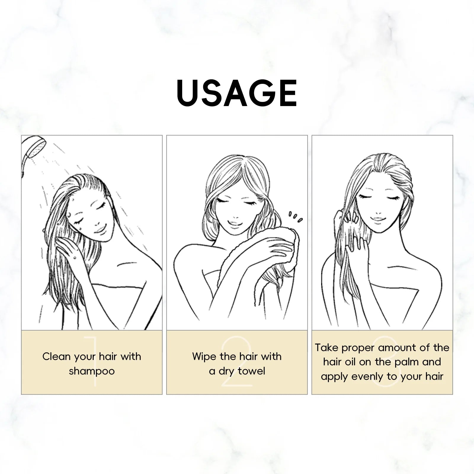 LAIKOU Morocco Hair Essential Argan Essence Oil Moisturizer Brightening Smooth Nourishing Repair Dry Damaged Hair 60ml