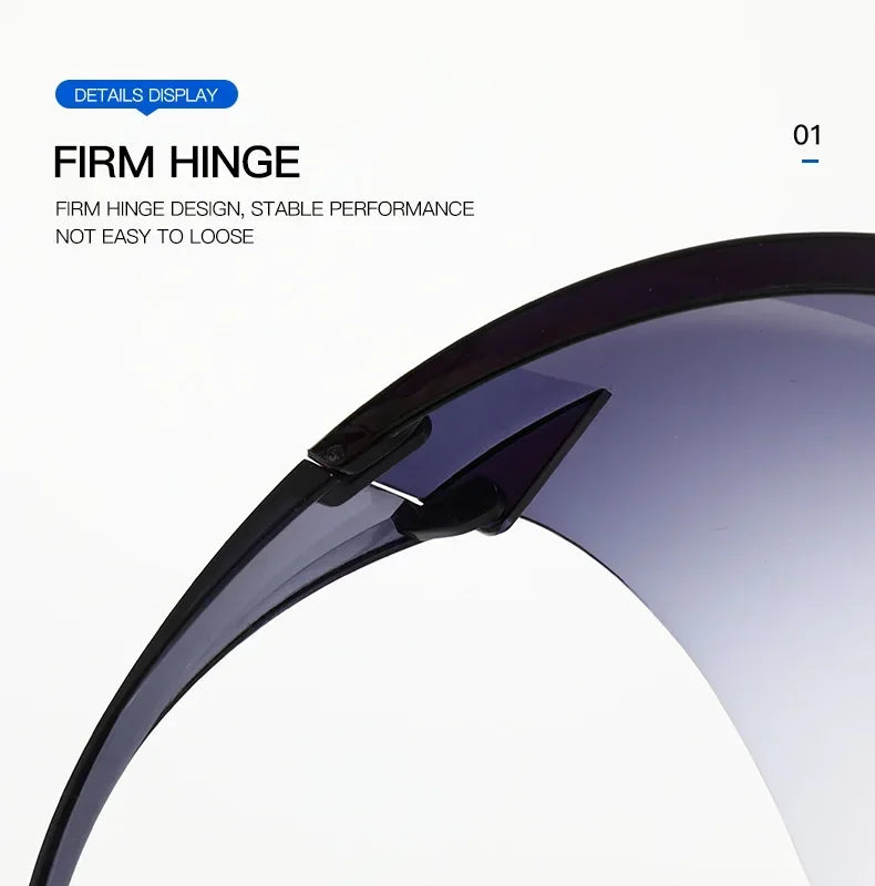 Full Face Sunglasses Mask Women Men Protective Faceshield Glasses Goggles Covered Spherical Lens Anti-Spray Cycling Sunglasses