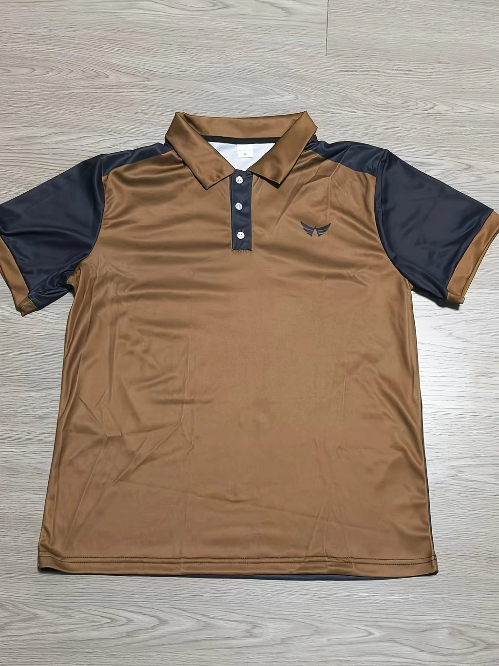 Men's Polo Shirt, Golf Shirt, Simple and Fashionable Outdoor Street Sports, Lapel Stand Up Collar, Breathable Short Sleeved Top