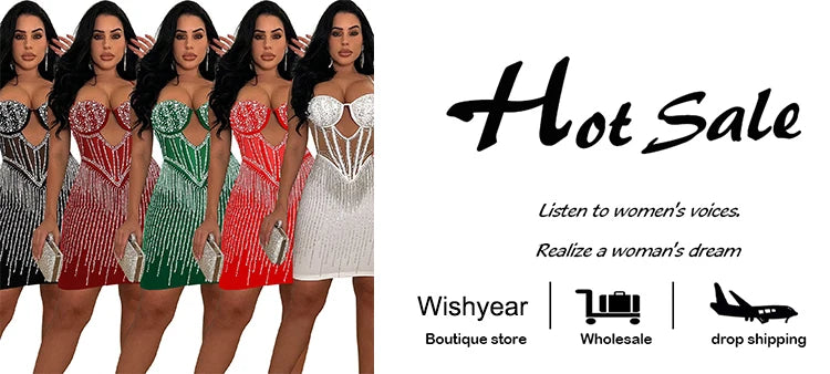 Elegant Evening Birthday Party Dresses for Women Halter Neck Mesh Patchwork Diamonds Rhinestones Prom Club Bodycon Midi Vestidos