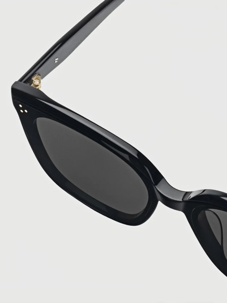 2025 New GM Sunglasses Women's Premium Large Face Slimming Sun Glasses Men's UV Protection LOLOE Fashionable round Face Suitable