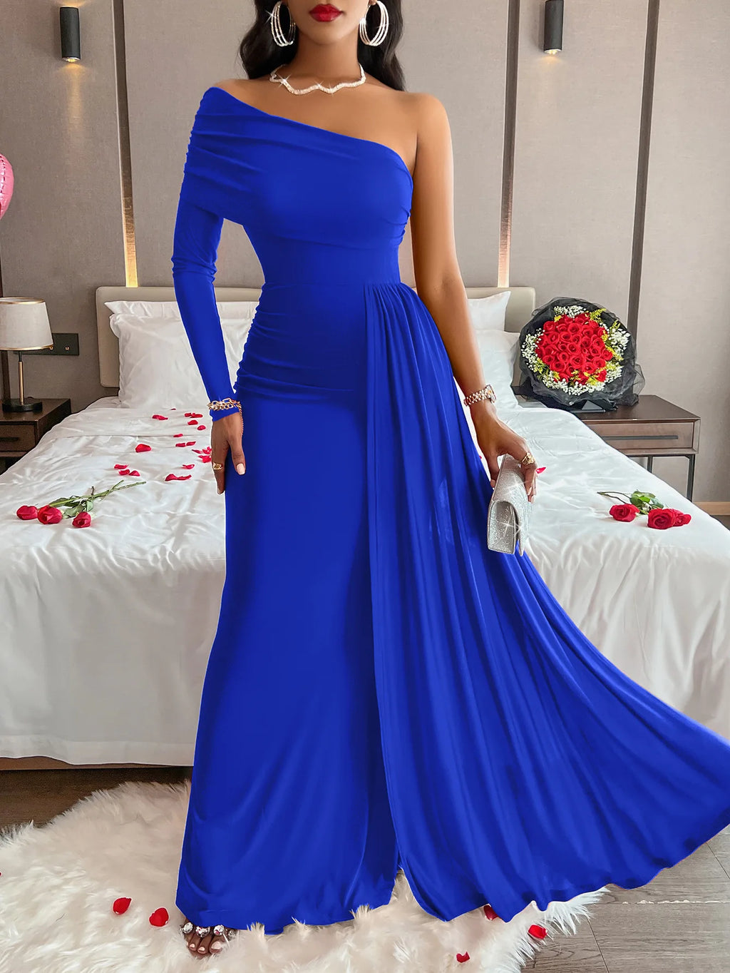 2026 Luxury Party Evening Dresses Women's Sexy and Elegant Backless Sleeveless Off Shoulder Maxi Dress Fashion Prom Gown Females