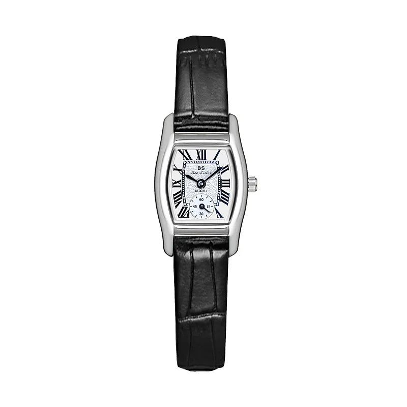 Watches For Women Elegant Vintage Rectangle Ladies Watch With Brown Small Leather Fashion Golden Quartz Women's Wristwatch 2025