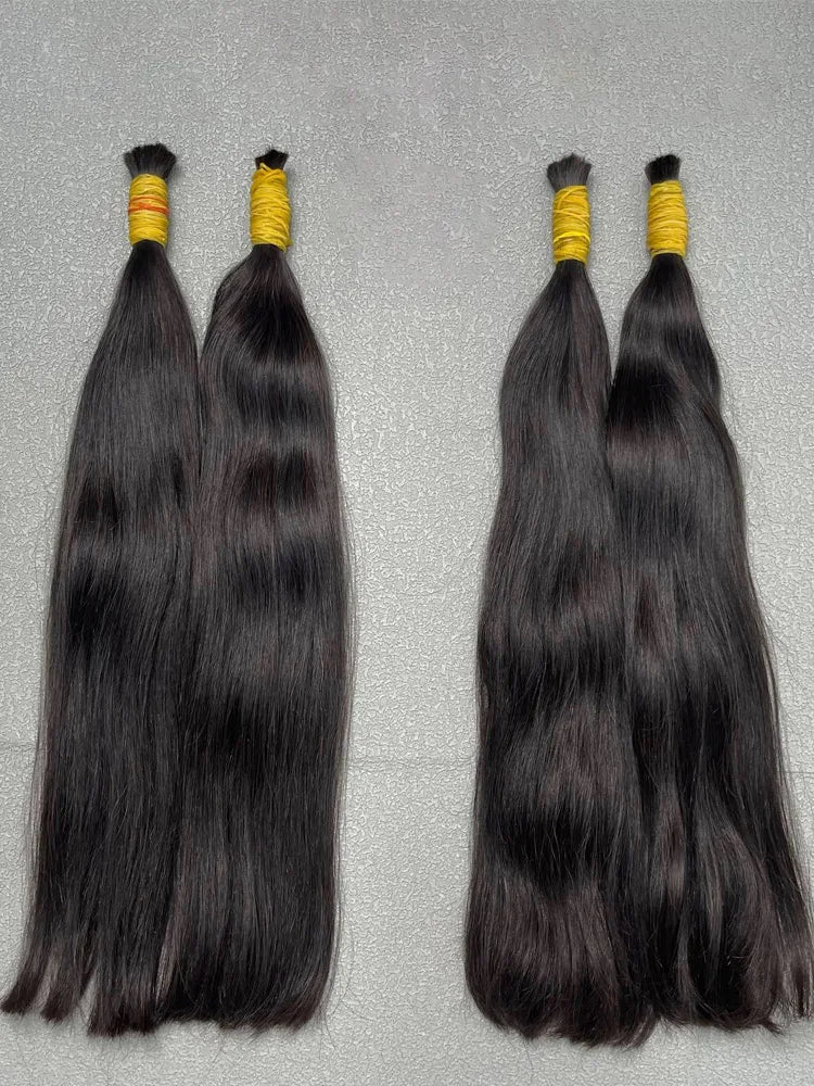 Pure Natural 100% Human Hair Bulk Braiding Hair Cabelo Humano No Weft Hair Unprocessed Human Hair Boho Braids Curly Body Wave