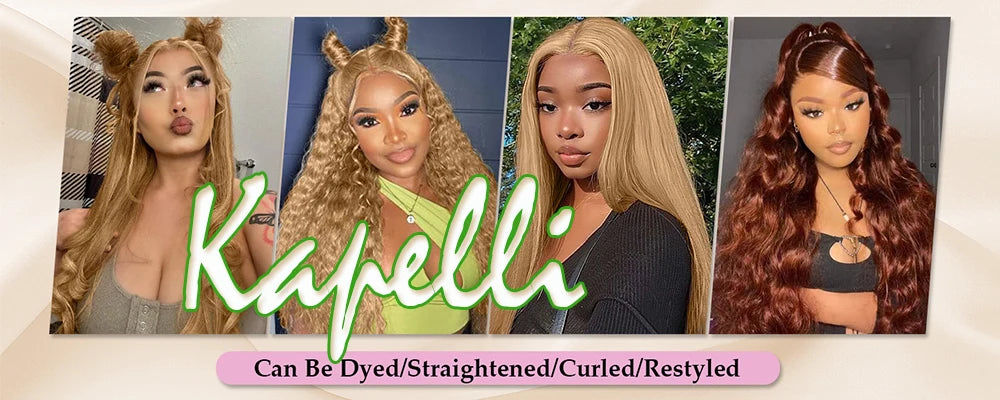 Blonde Body Wave Human Hair Bundles 27 Colored Bundles Human Hair 1/3/4 Bundle Deals Tissage Human Hair Extentions Remy Raw Hair