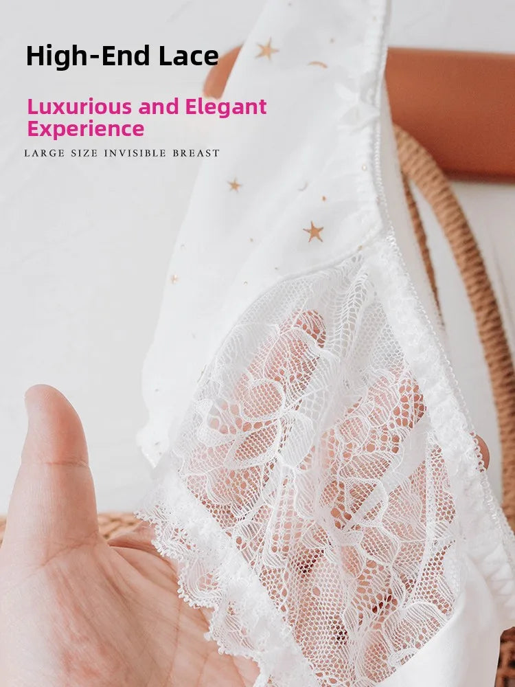 Men's Lace Sexy Underwear  Panties with Bow Tie Unisex Universal Comfortable Polyester Fiber Undergarments for Youth