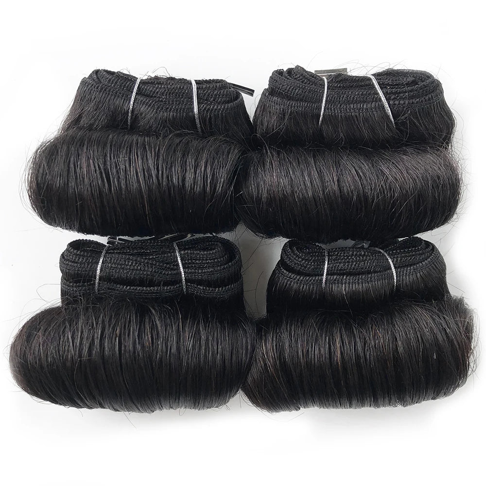 Brazilian Curly Hair Weave Bundles 100% Human Hair 4 Bundles Afro 1B 30 Blonde Human Hair Extension 5 5 6 7 Inches Short Hair