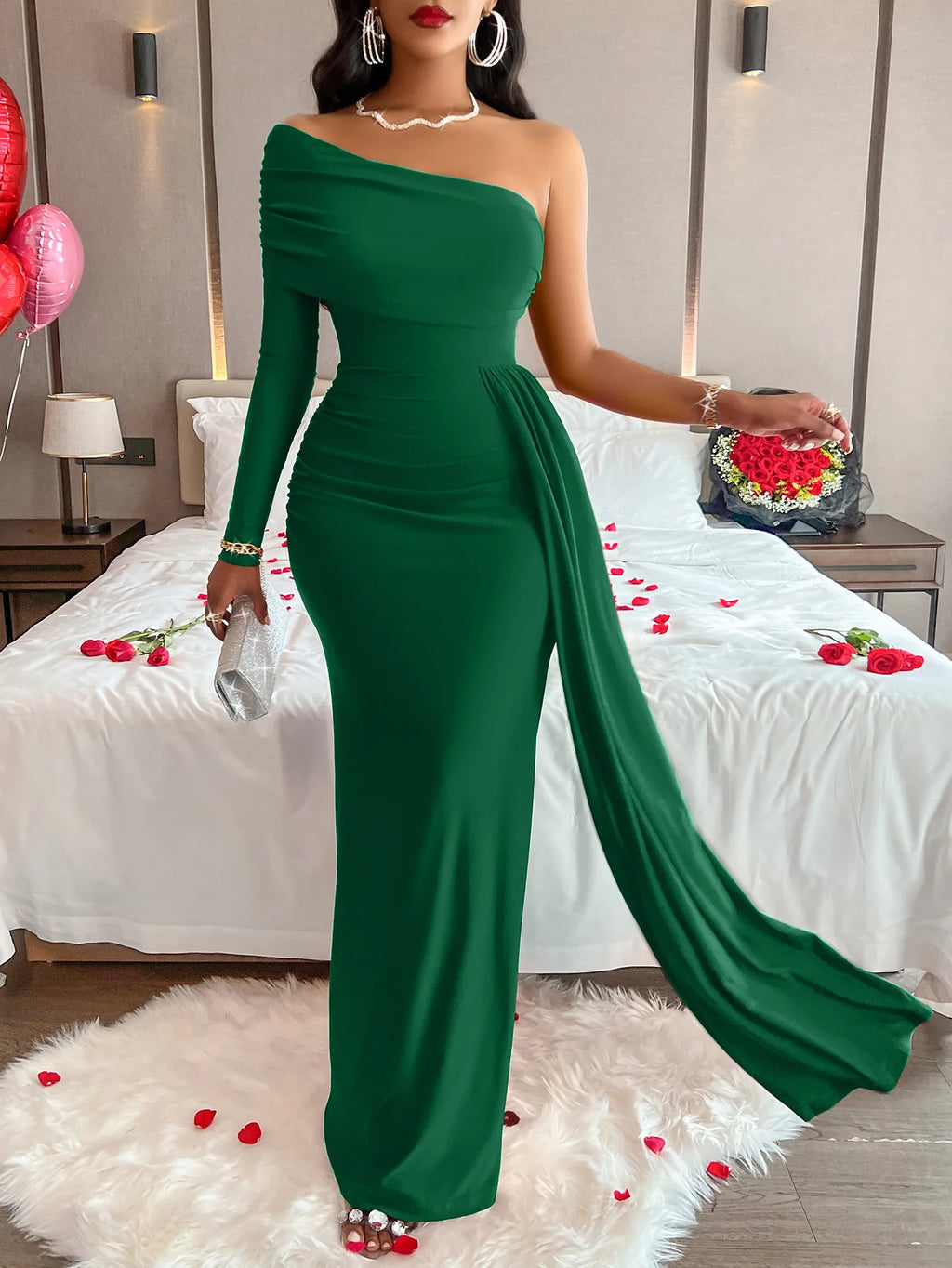 2026 Luxury Party Evening Dresses Women's Sexy and Elegant Backless Sleeveless Off Shoulder Maxi Dress Fashion Prom Gown Females