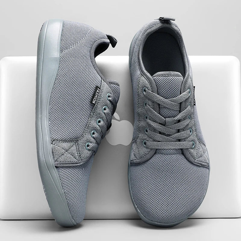 Men's Barefoot Shoes with Wide Toe Breathable Minimalist Sneakers for Fitness Cross Training Casual Wear and Large Size Comfort