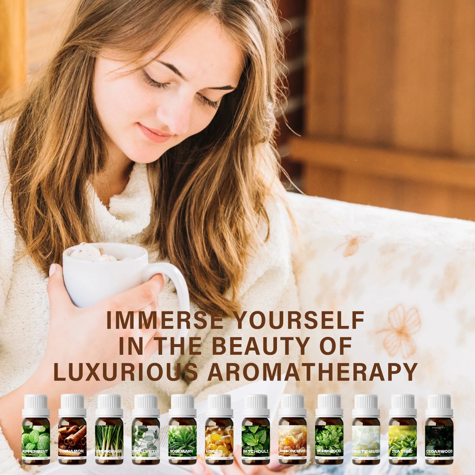 10ml Rosemary Essential Oils 100% Pure Natural Rosemary Oil Premium Grade Essential Oils For Hair Care,Skin, Aromatherapy