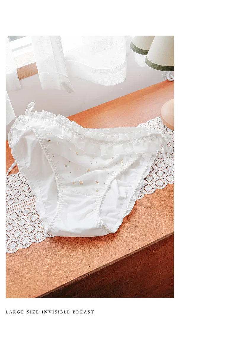Men's Lace Sexy Underwear  Panties with Bow Tie Unisex Universal Comfortable Polyester Fiber Undergarments for Youth