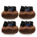 Brazilian Curly Hair Weave Bundles 100% Human Hair 4 Bundles Afro 1B 30 Blonde Human Hair Extension 5 5 6 7 Inches Short Hair