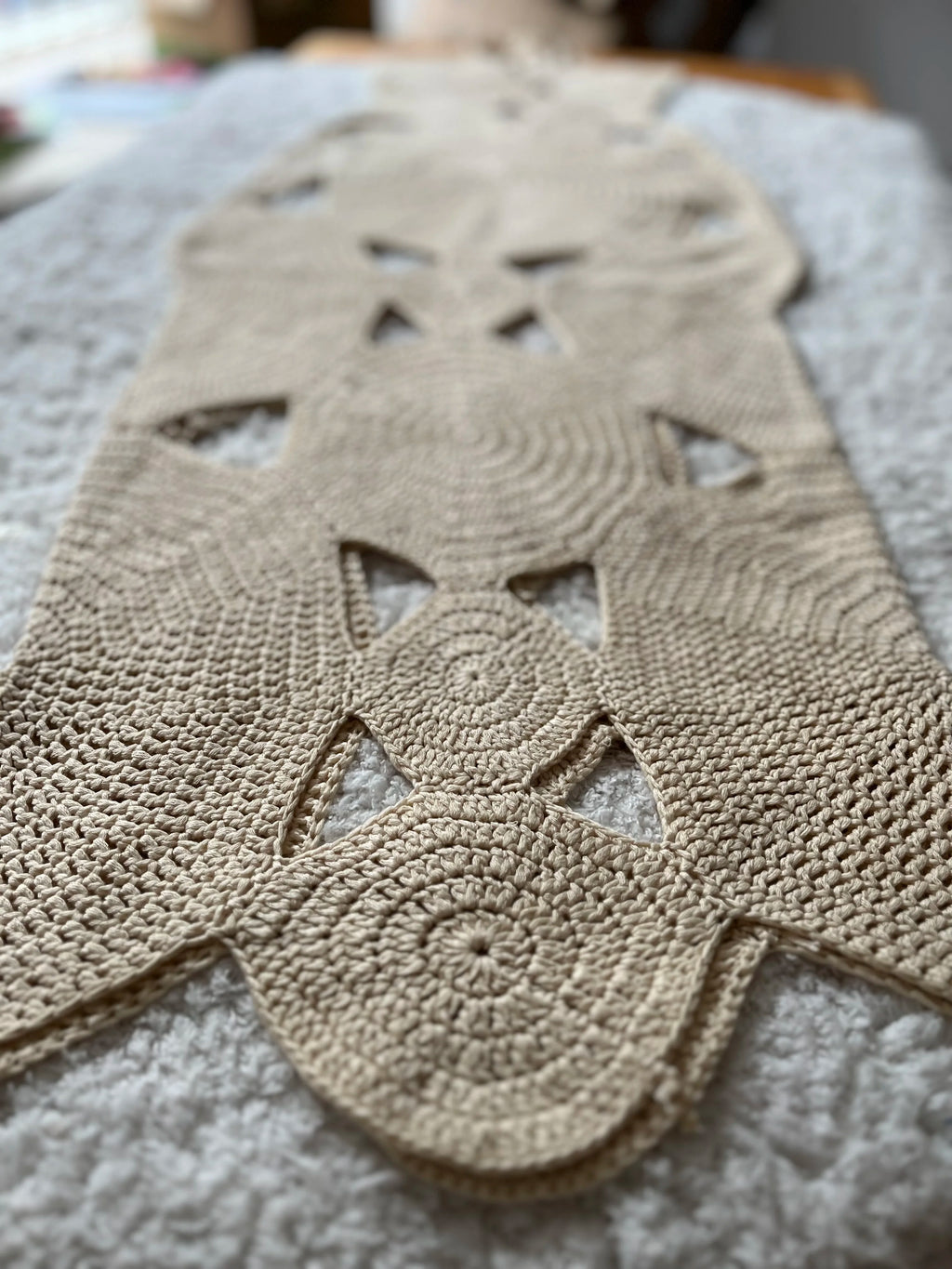 Bungalow Handmade Crochet Midi Dress Cream For Sexy Women Fashion Cut Out Halter Vacation Dress Club Party Hollow Out Dress