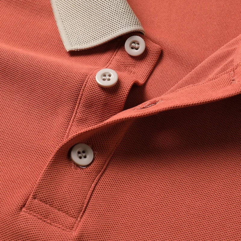 Designer Original Men's Polo Shirt New Lapel Exquisite Print Short Sleeve T-Shirt Versatile Casual Soft Business Men's clothing