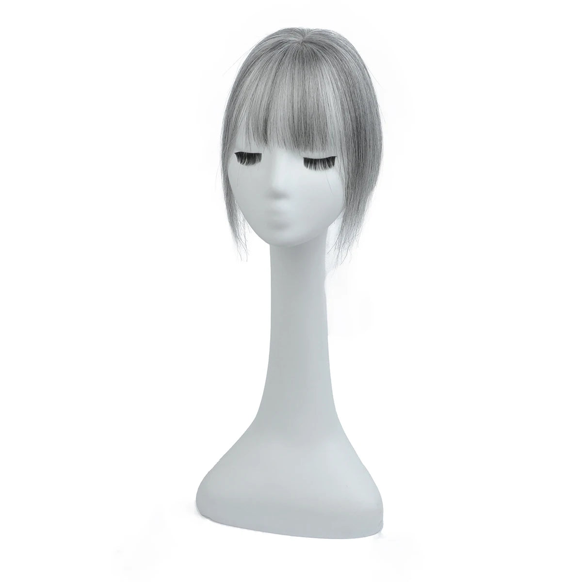 Real Human Hair Toppers for Women Daily 360°  Bangs 3D Hair Pieces with Thinning Hair Bangs20, 25, 30, 35cm