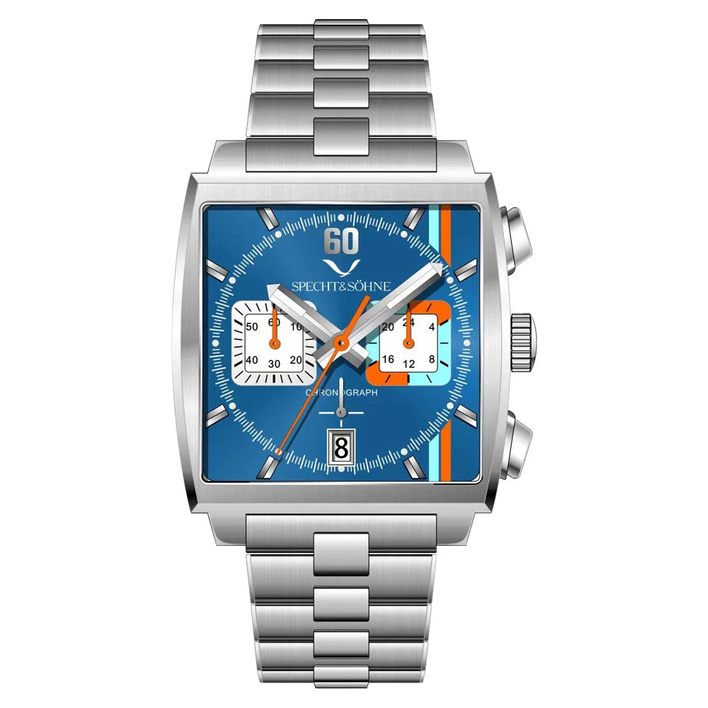 Watches Men 2025 New Hot Watches Luxury Men Quartz Wrist Watch Japan VK64 Chronograph Trendy Sport Waterproof Men's Watch