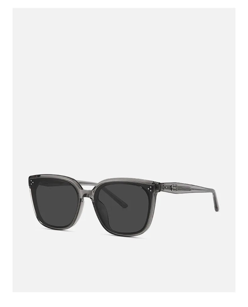 2025 New GM Sunglasses Women's Premium Large Face Slimming Sun Glasses Men's UV Protection LOLOE Fashionable round Face Suitable