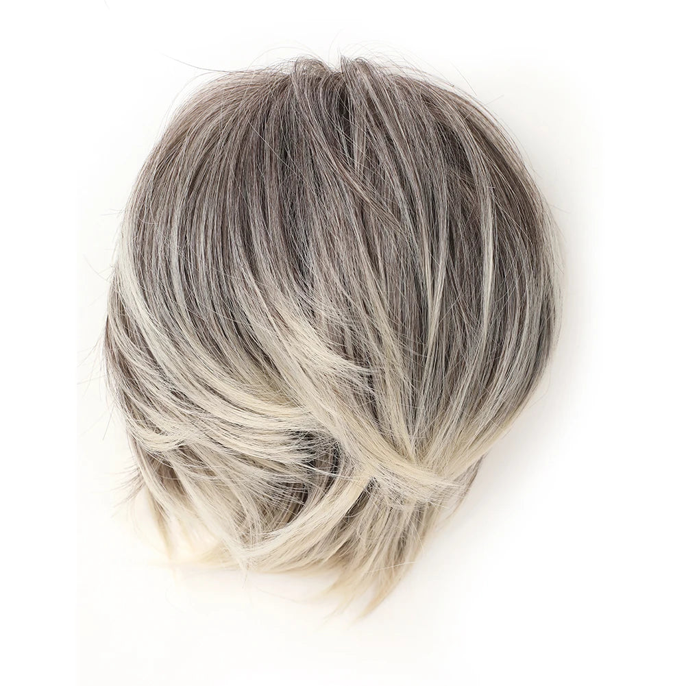 Short Ponytail Hair Bun Extensions Straight Hair Bun Synthetic Messy Bun Hairpieces Elastic Easy Scrunchies for Women