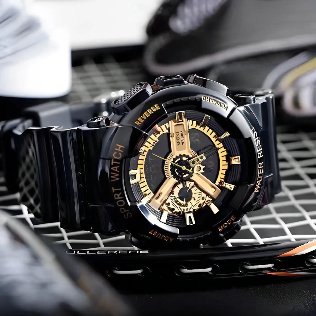 Fashion trend men's watches youth multi-function sports electronic watch