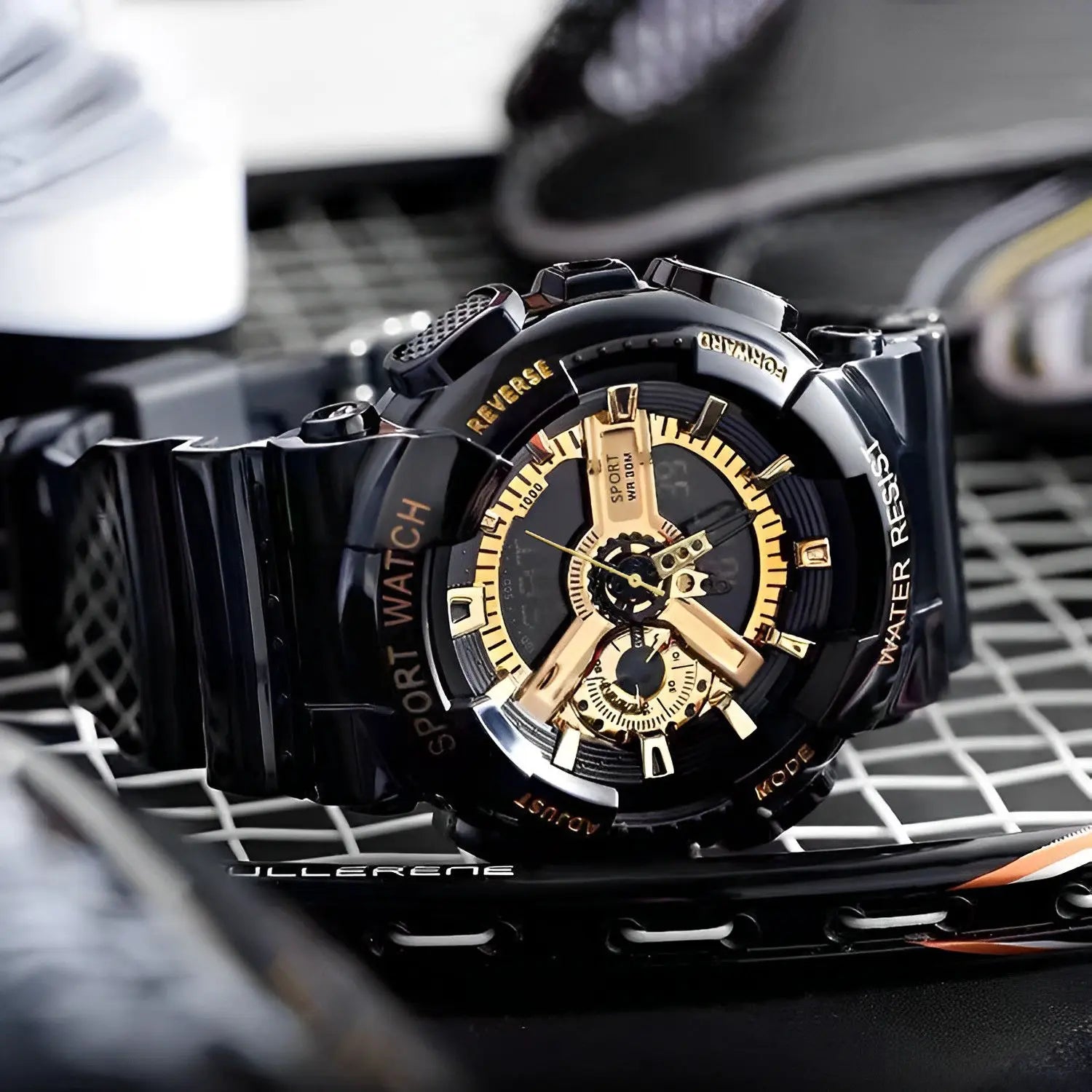 Fashion trend men's watches youth multi-function sports electronic watch