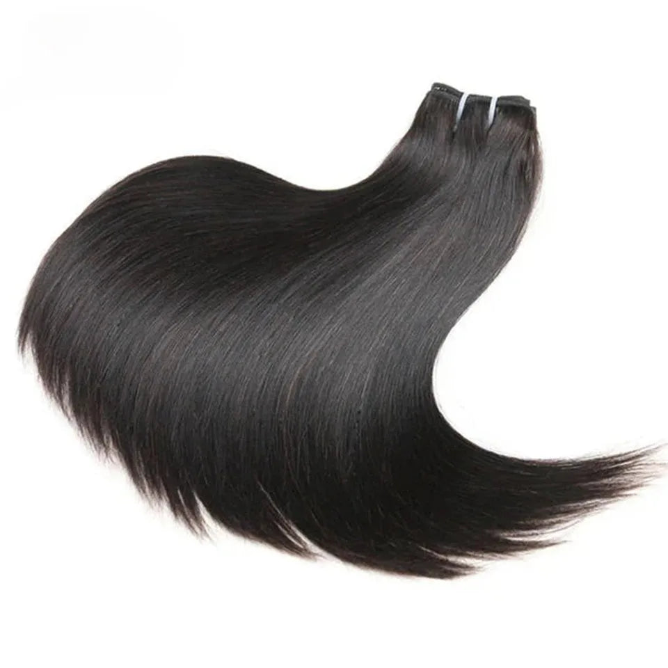 Debut Brazilian Straight Hair Double Drawn Natural Black Human Hair Weave Bundles Remy 27# 4# 6# 8# Blond 613 Human Hair Bundle