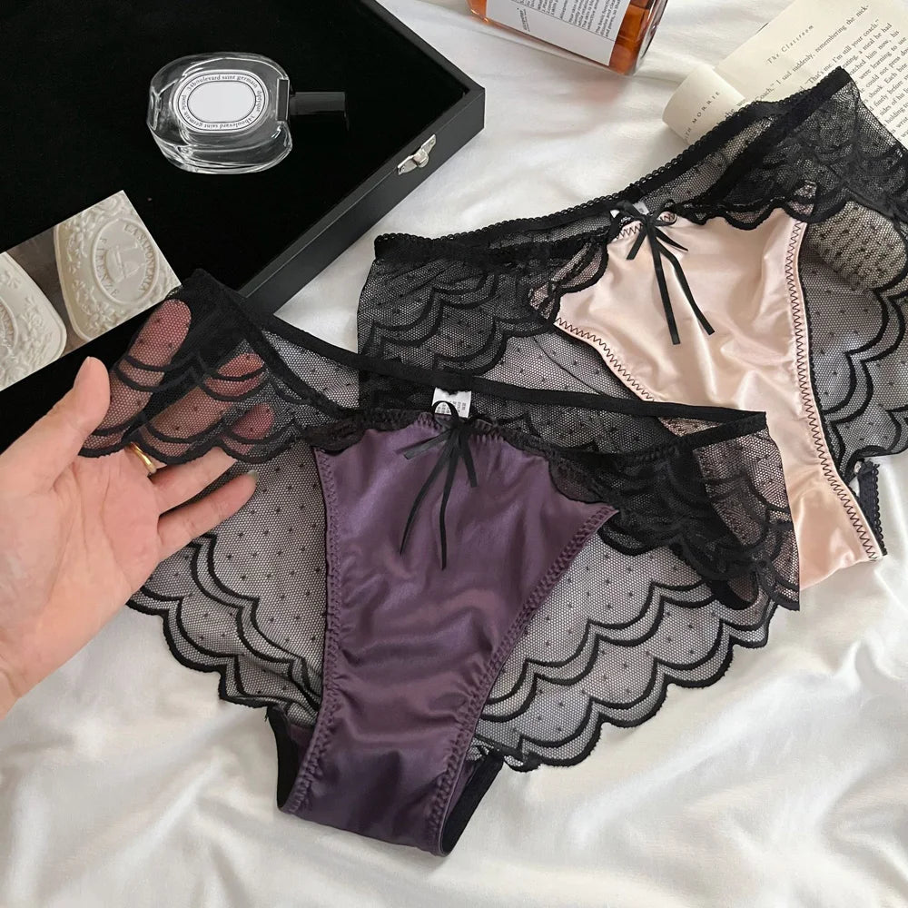 Women's Panties Sexy Lace Underwear Ladies Low-rise Briefs Underpants Lingerie Sexy Lingerie For Women