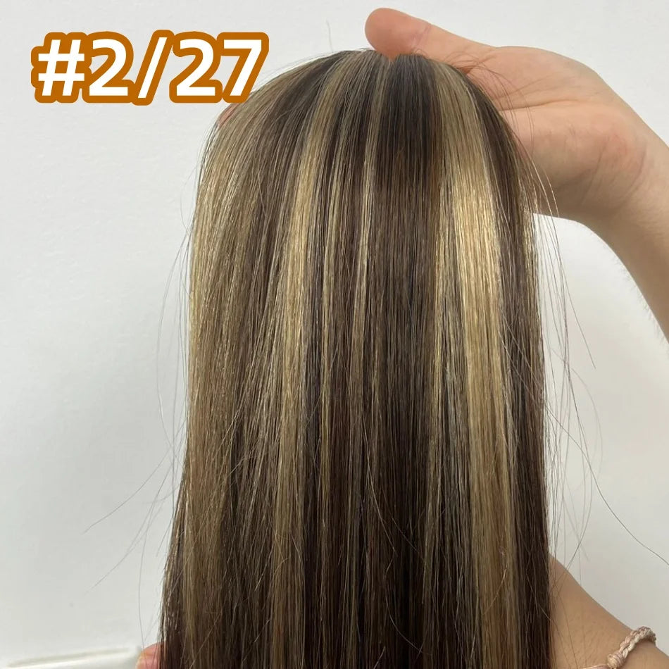 14A Bulk Human Hair Extensions bone Straight 100% Real Remy Highlights human hair braiding hair salon exclusive hair extensions
