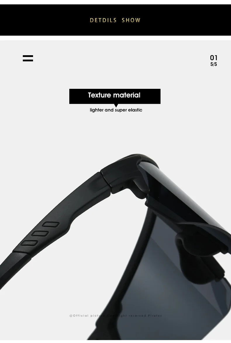Sunglasses for Men Sport Cycling Glasses Bike Mountain Bicycle Hiking Camping Golf UV400 Protection Glasses Women Baseball