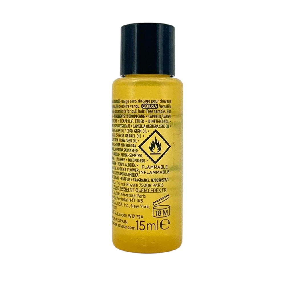 Kerastase Elixir Ultime Camellia Hair Oil 15ml, Original Hair Serum for Women/Men, Hair Care Treatment