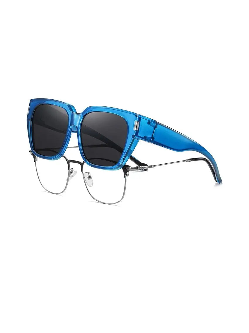 Sunglasses set, anti-glare glasses, polarized sunglasses for myopia, anti-UV sunglasses
