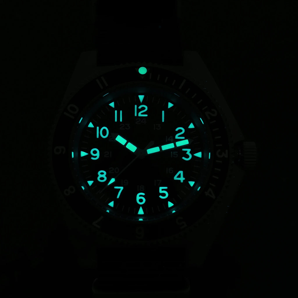 Watchdives WD1972 Quartz Watch VH31 Sweep Seconds Movement Sapphire Crystal BGW9 Luminous 20Bar Waterproof Vintage Men Watches