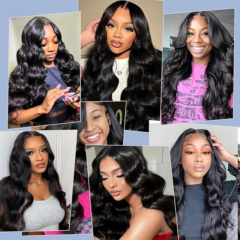 24 26 Inch Raw Body Wave Human Hair Bundles 1/3/4 Pcs Unprocessed Virgin Remy Hair Extensions Hair Weave Bundles for Women