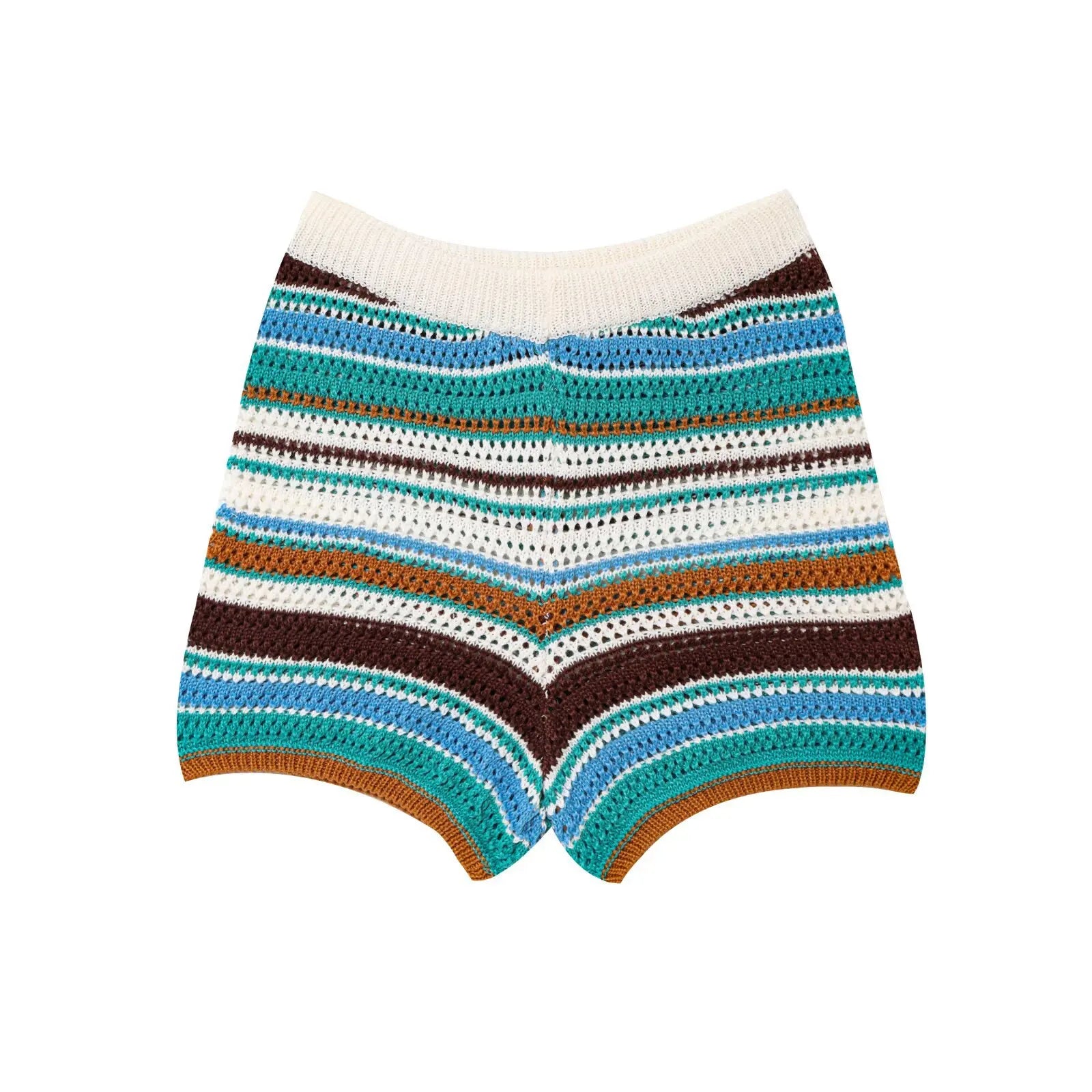 2025 Spring New POLO Shirt Collar Knitted Top Shorts Set
